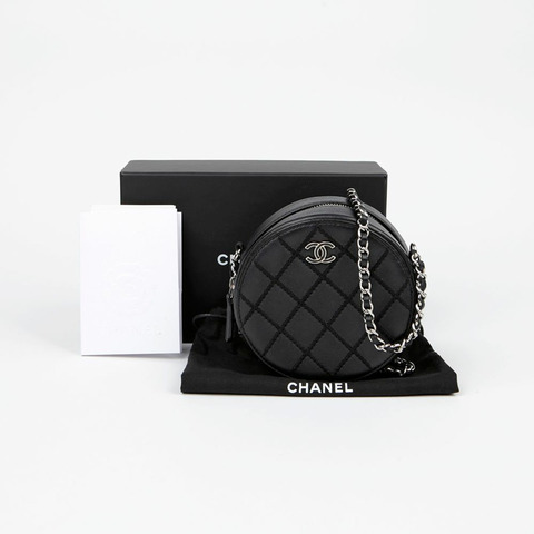 CHANEL AP1126 Wild Stitch 圓形鏈條斜背包