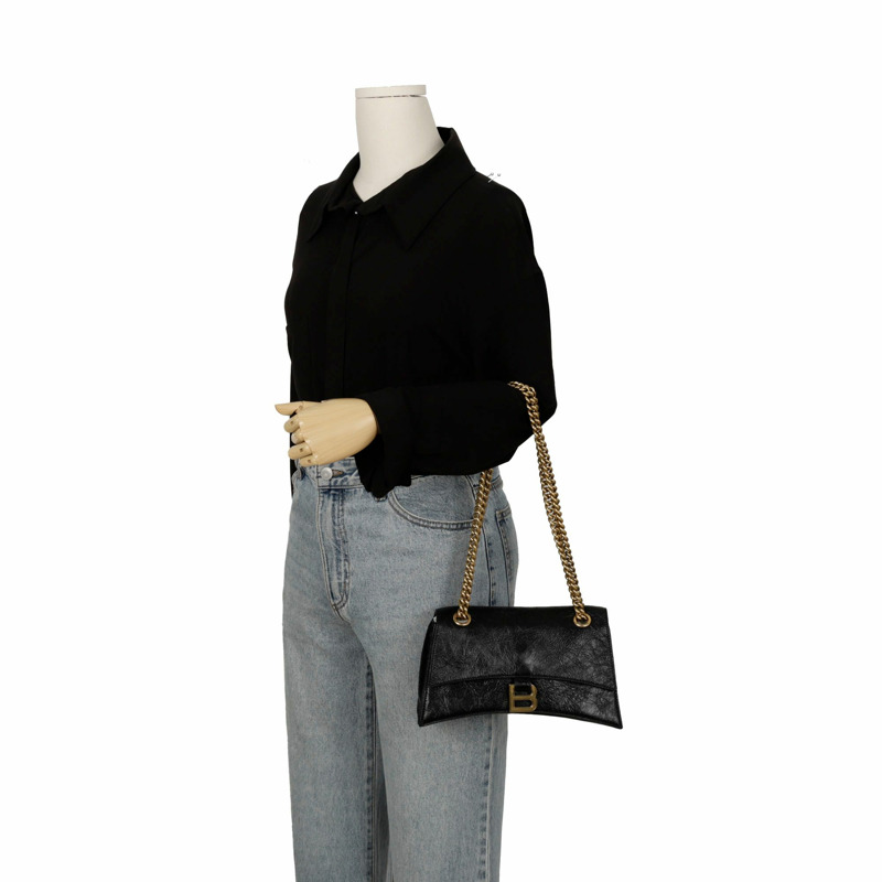 【包稅】BALENCIAGA 716351 Crush 小號鏈條單肩斜背包-10
