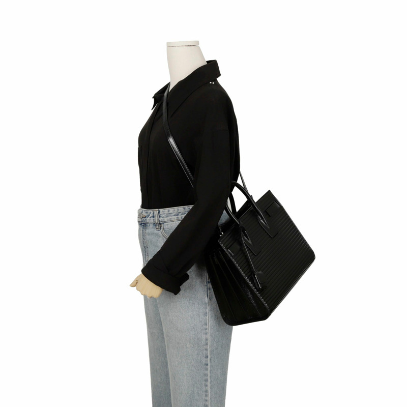 【包稅】SAINT LAURENT 413045 Sac de Jour 小號手提單肩包-12