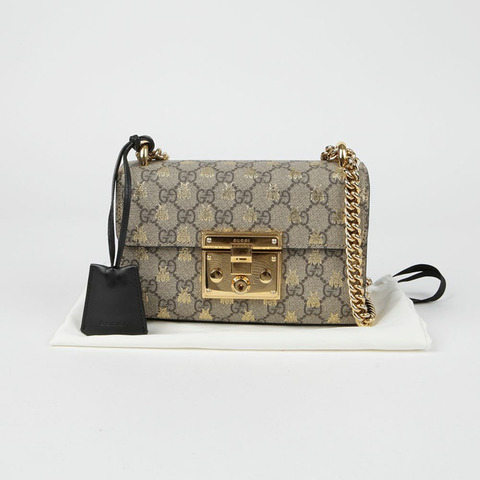 GUCCI Paddle Lock 小號鏈條單肩斜背包 409487
