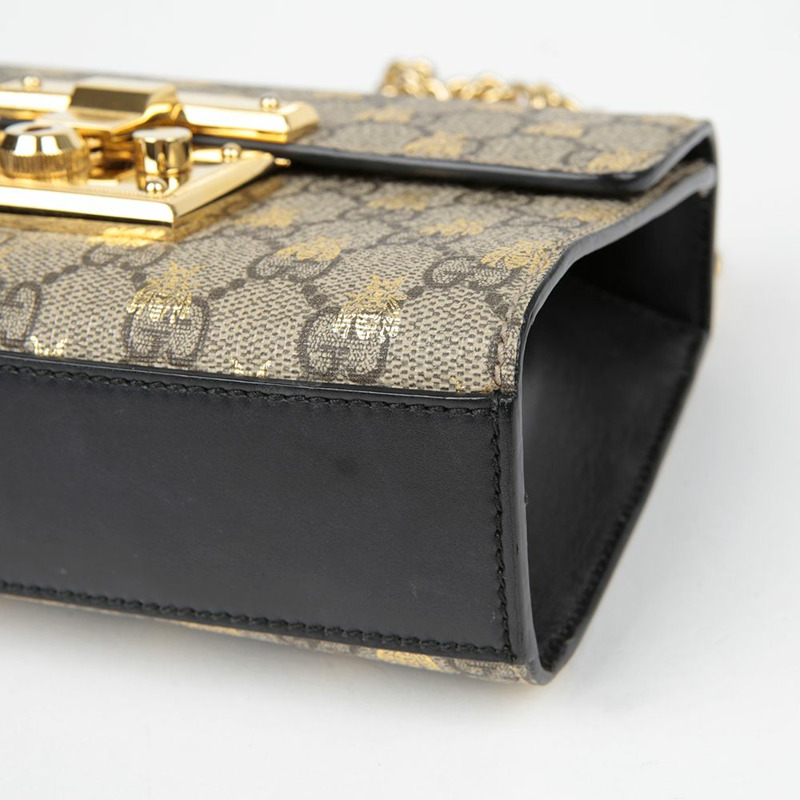 GUCCI Paddle Lock 小號鏈條單肩斜背包 409487-6
