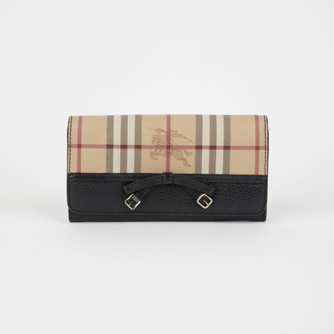 BURBERRY Haymarket 長款皮夾 3897707