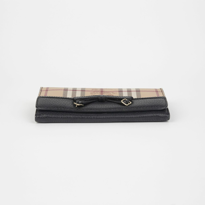 BURBERRY Haymarket 長款皮夾 3897707-3
