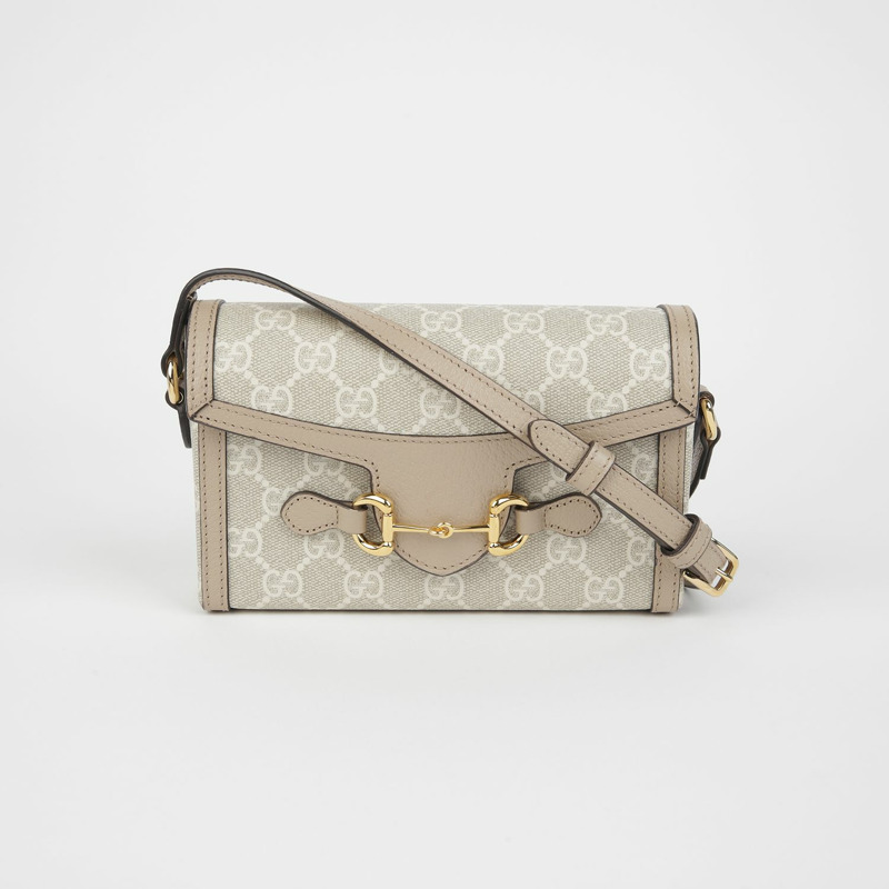 GUCCI Horsebit 1955 迷你斜背包 699296-1
