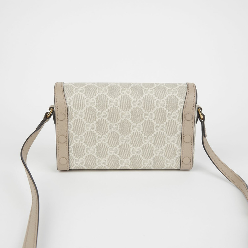 GUCCI Horsebit 1955 迷你斜背包 699296-3