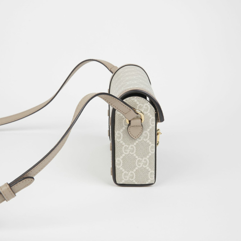 GUCCI Horsebit 1955 迷你斜背包 699296-4