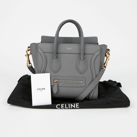 CELINE 189243AQL Luggage Nano 手提單肩包
