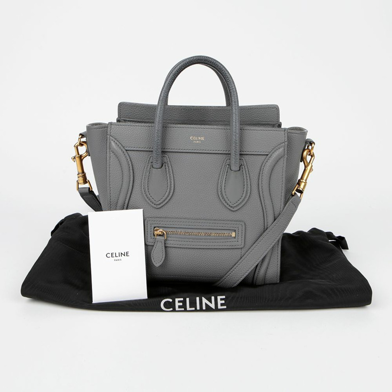 CELINE 189243AQL Luggage Nano 手提單肩包-0
