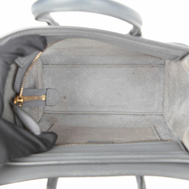 CELINE 189243AQL Luggage Nano 手提單肩包-13