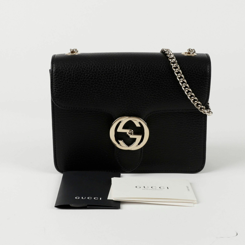 GUCCI 互鎖鏈條單肩斜背包 510304-0