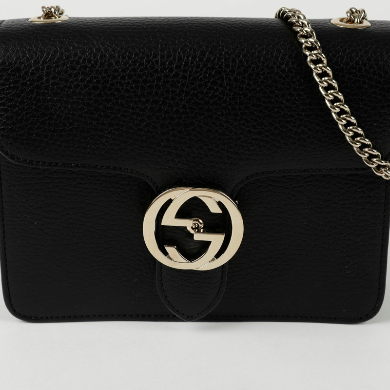GUCCI 互鎖鏈條單肩斜背包 510304-1
