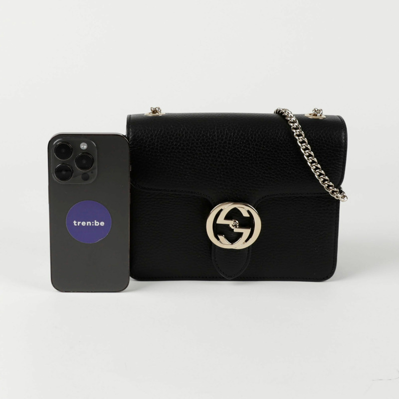 GUCCI 互鎖鏈條單肩斜背包 510304-6