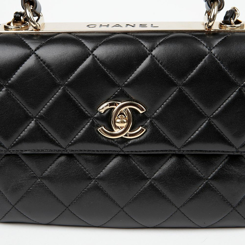 CHANEL 時尚 CC 小型托特單肩包 A92236-2