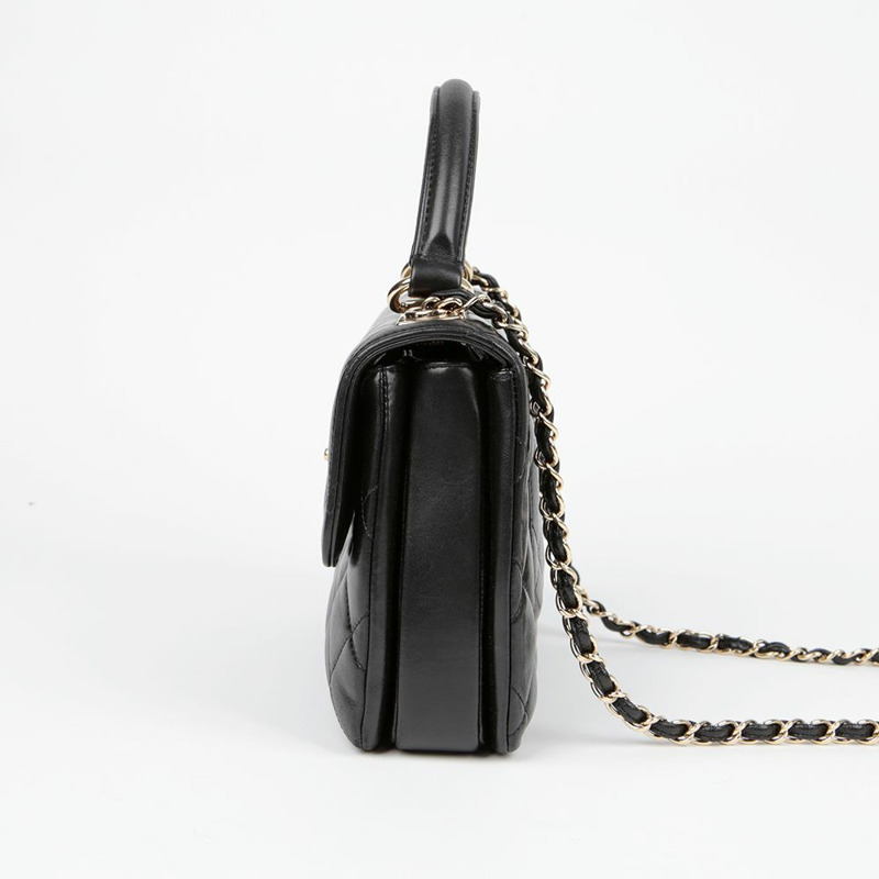 CHANEL 時尚 CC 小型托特單肩包 A92236-5