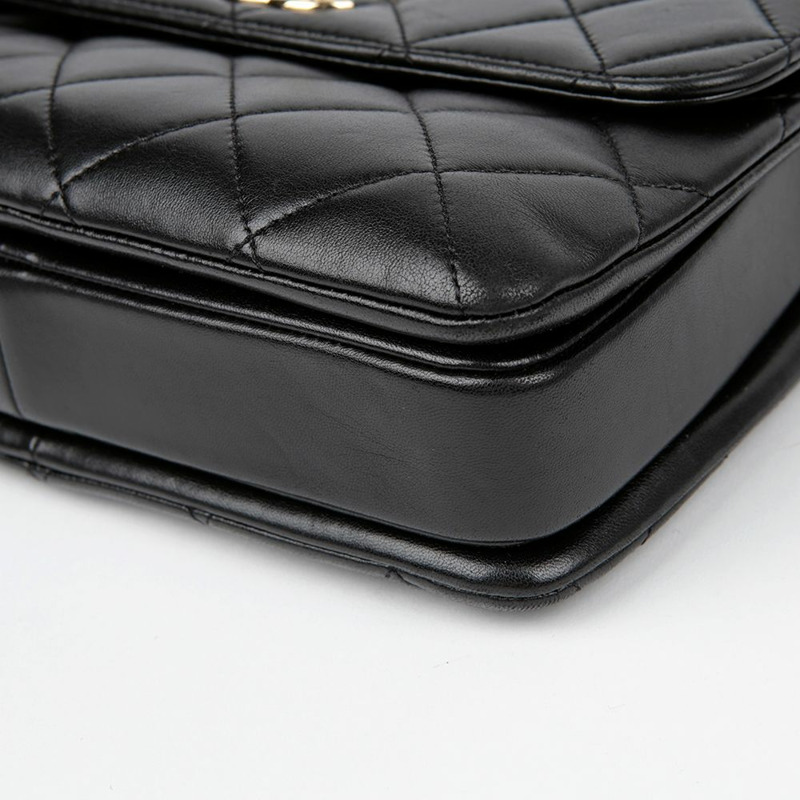 CHANEL 時尚 CC 小型托特單肩包 A92236-8