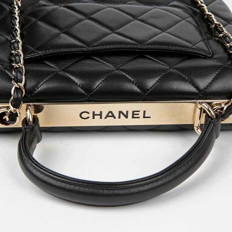 CHANEL 時尚 CC 小型托特單肩包 A92236-10