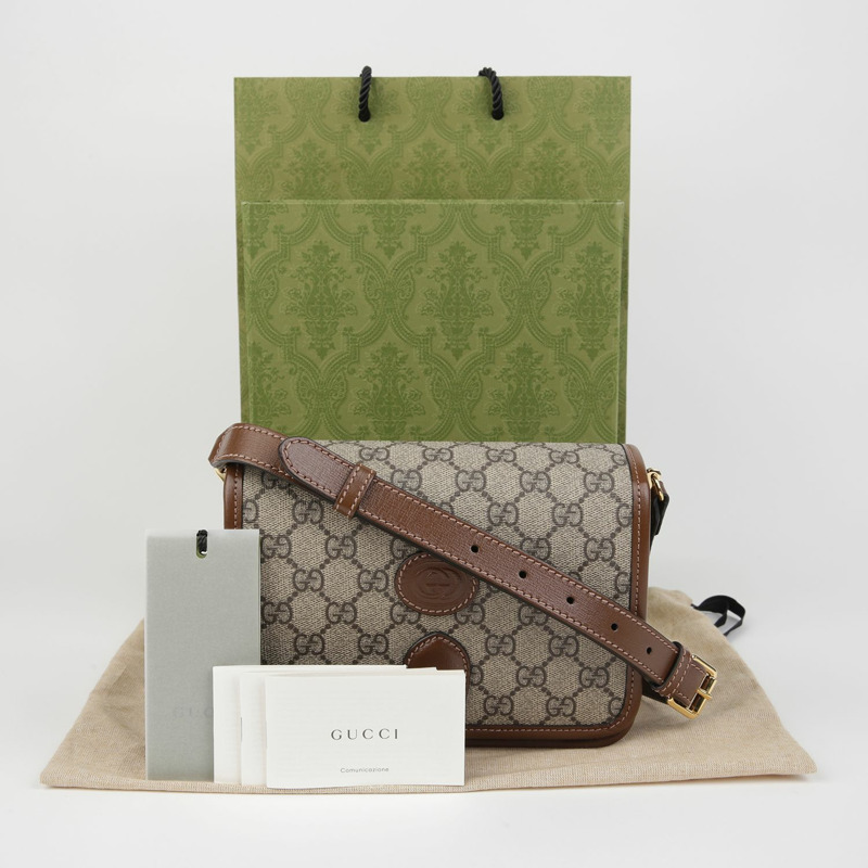 GUCCI 互扣式 G 迷你斜背包 671620-0
