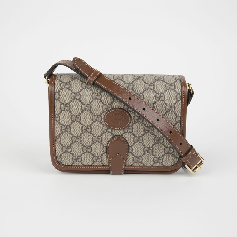GUCCI 互扣式 G 迷你斜背包 671620-1