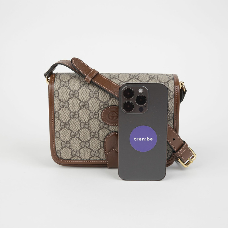 GUCCI 互扣式 G 迷你斜背包 671620-5