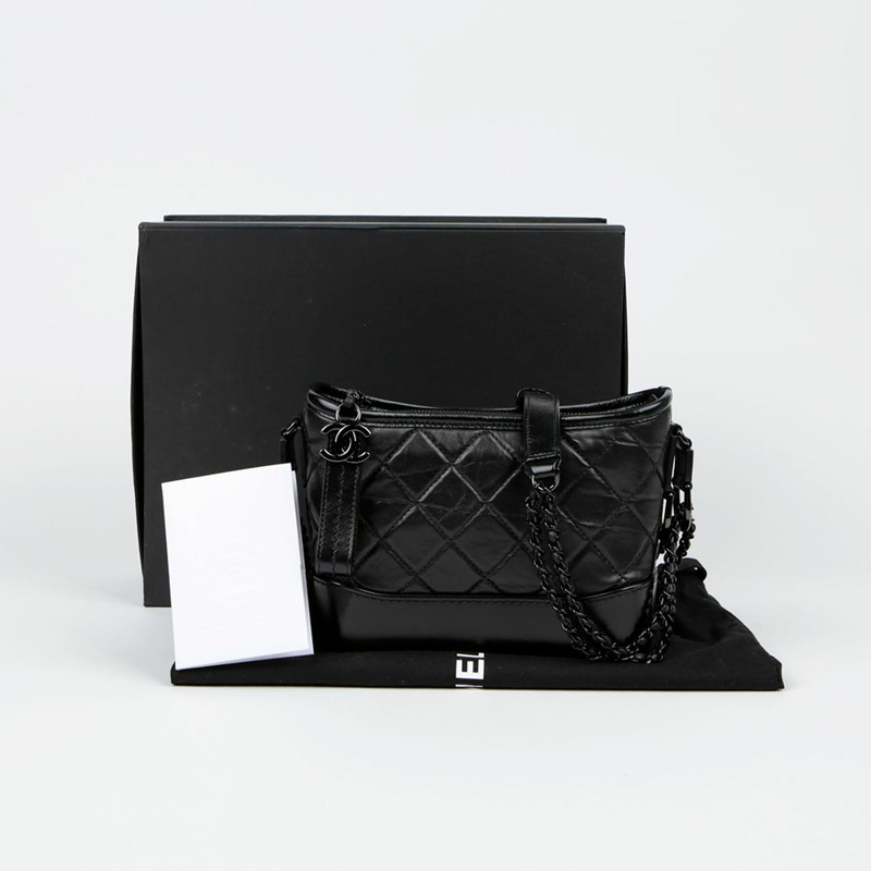 CHANEL Gabrielle 小號 Hobo 單肩斜背包 A91810-0