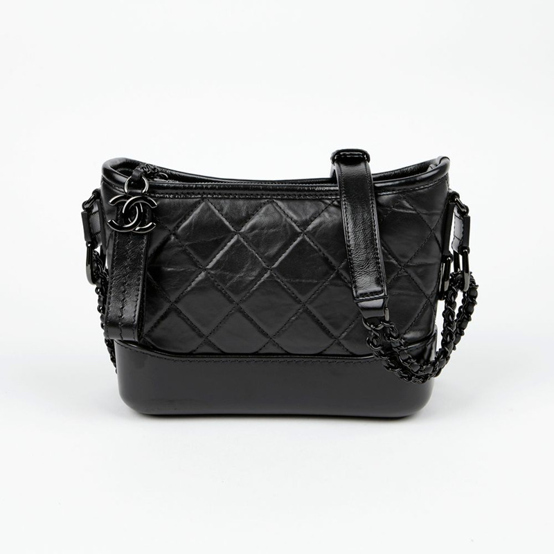 CHANEL Gabrielle 小號 Hobo 單肩斜背包 A91810-1