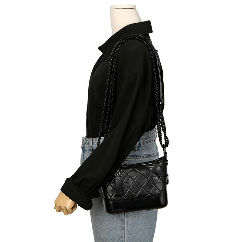 CHANEL Gabrielle 小號 Hobo 單肩斜背包 A91810-8