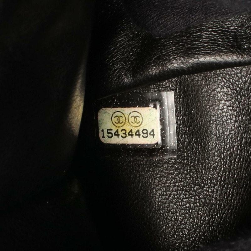 CHANEL Matelasse Bowling 鏈條單肩包 A49854 皮革 黑色 二手 女款 CC-4