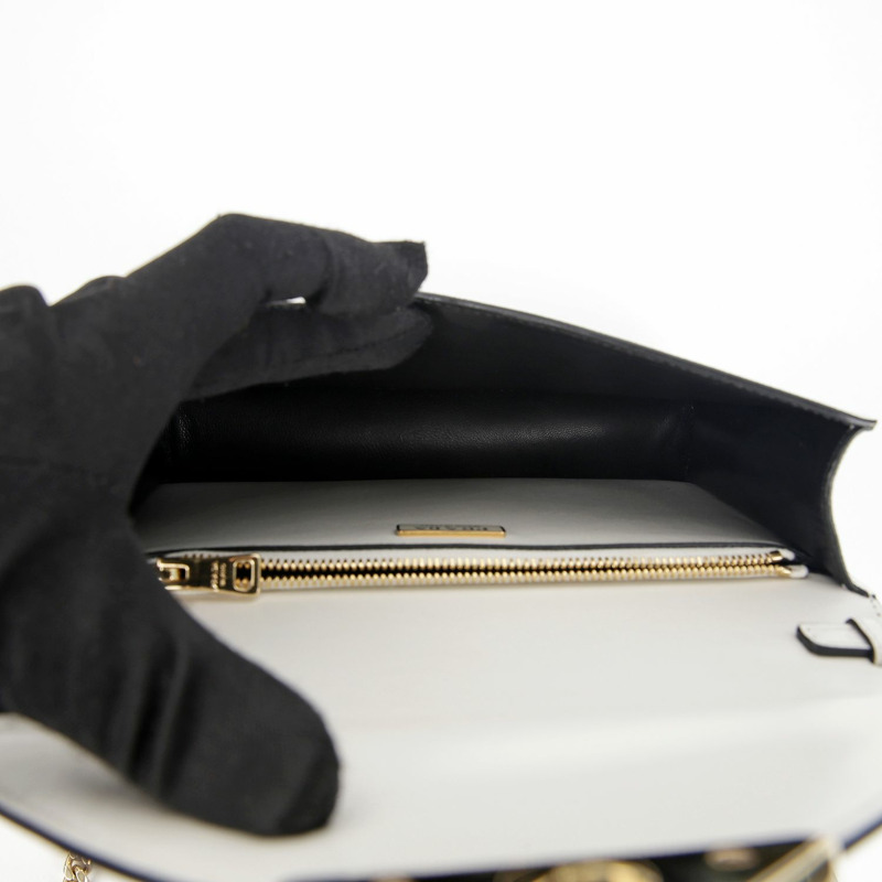 【包稅】PRADA 1BD318 三角形標誌鏈條單肩斜背包-8