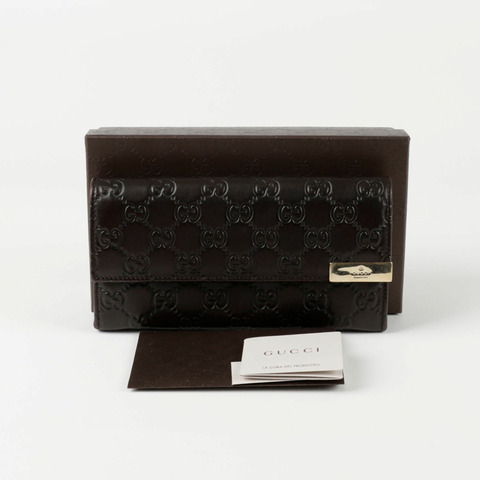 GUCCI 291099 GG 翻蓋長錢包