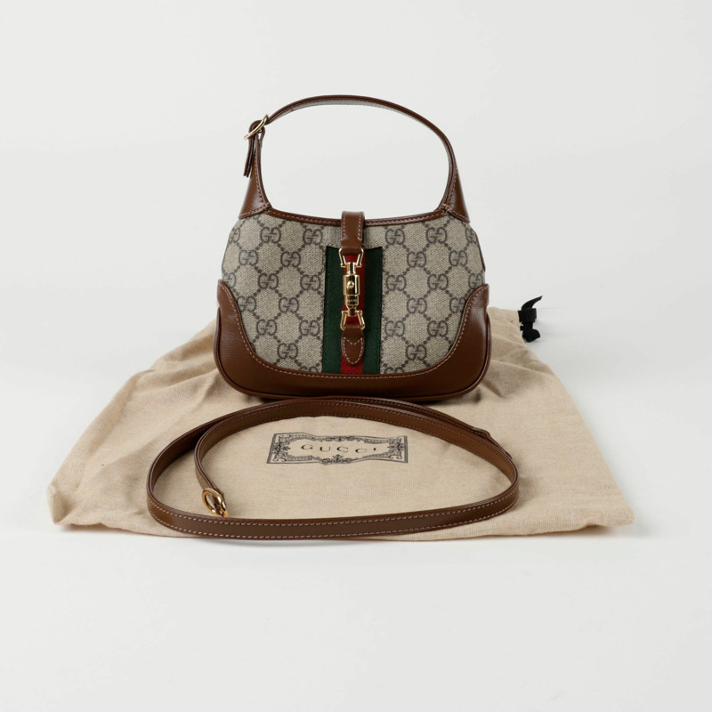 【包稅】GUCCI Jackie 1961 迷你肩斜背包 637092-0
