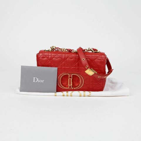 DIOR M9241WNGI Caro Heart 小號肩斜背包
