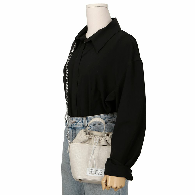 MAISON MARGIELA S61WG0035 5AC 小號水桶托特單肩包-13