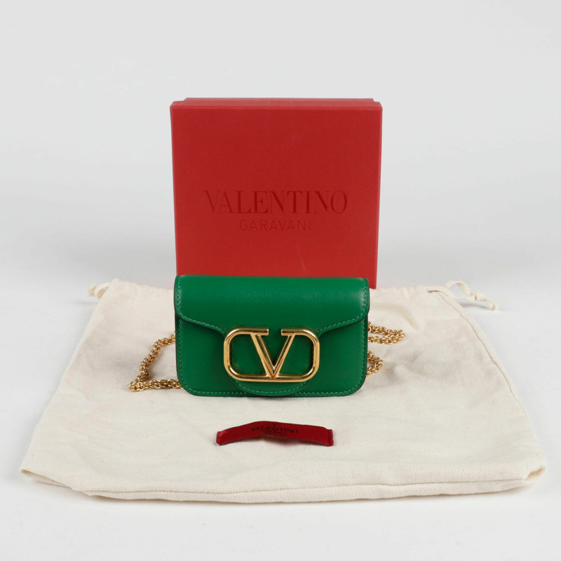 VALENTINO 2P0Y41 微型鏈條斜背包-0