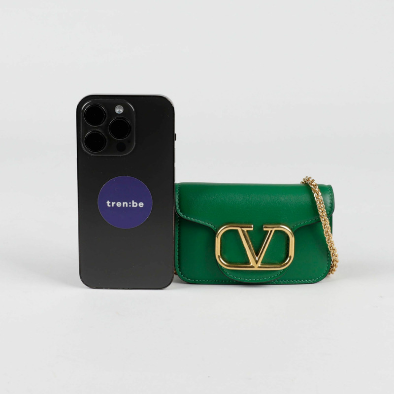 VALENTINO 2P0Y41 微型鏈條斜背包-5