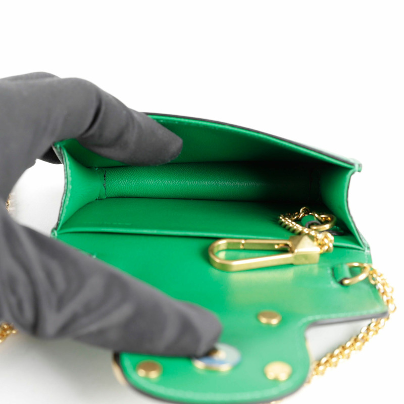 VALENTINO 2P0Y41 微型鏈條斜背包-6