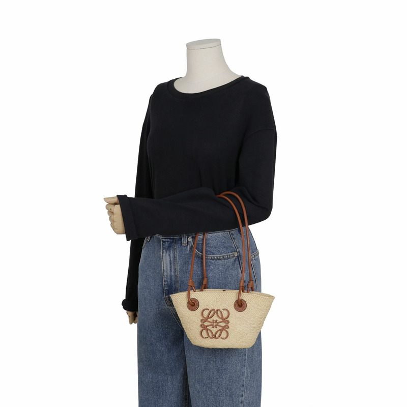 LOEWE Anagram 迷你籃手提包 A223P64X01-9