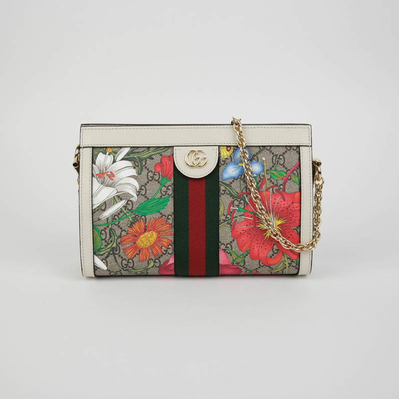 GUCCI Ophidia Flora 小號肩斜背包 503877-1