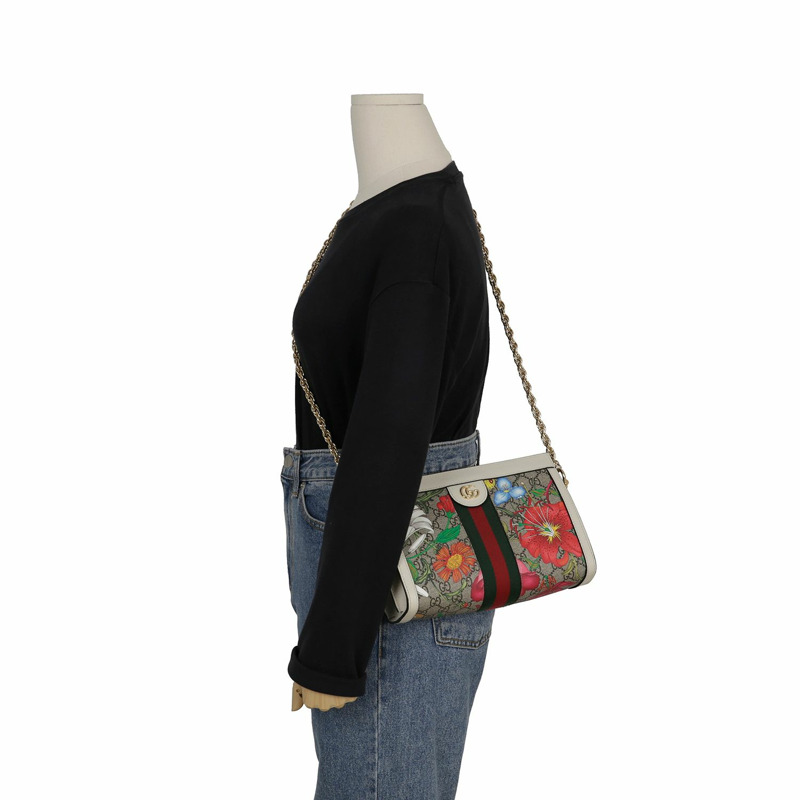GUCCI Ophidia Flora 小號肩斜背包 503877-9