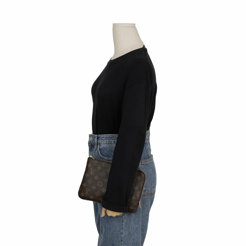 LOUIS VUITTON M44500 Monogram 帆布 PM 手拿包-6