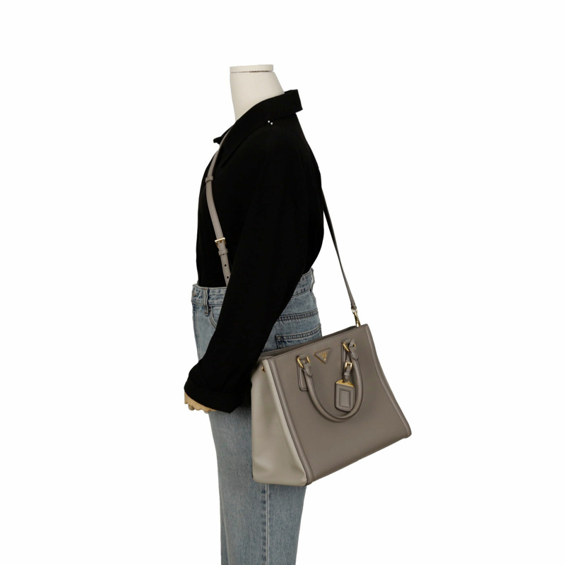 PRADA Saffiano Lux 托特肩背包 BN2438-21