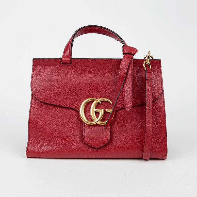 GUCCI 421890 GG Marmont 小號托特單肩包-1