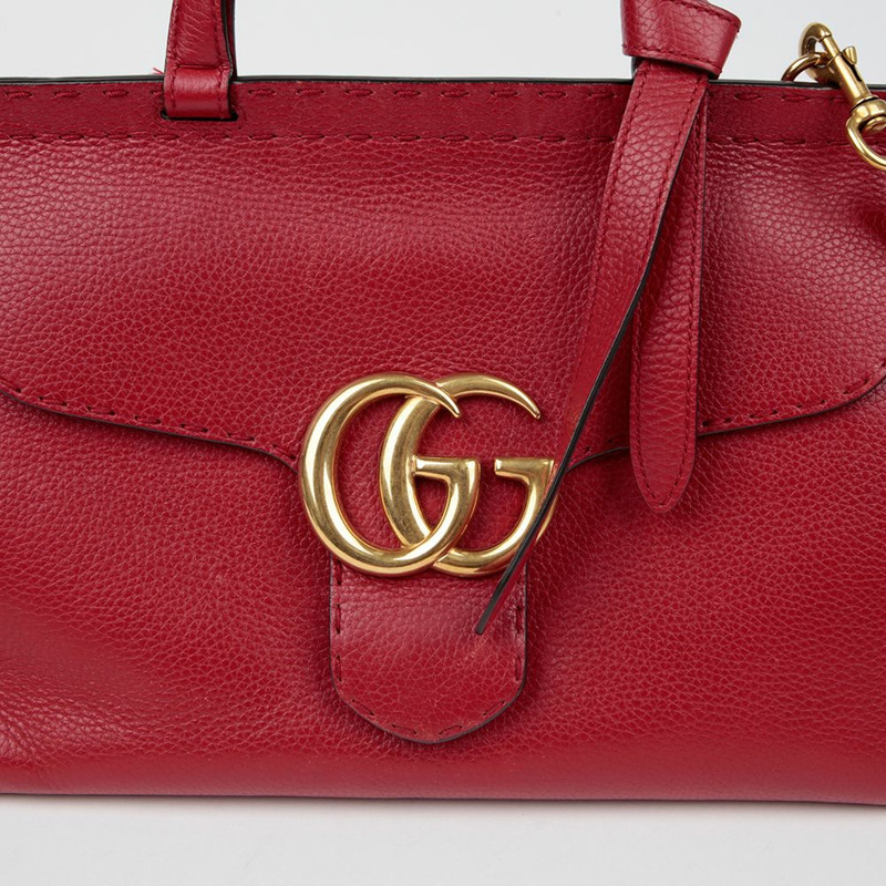 GUCCI 421890 GG Marmont 小號托特單肩包-3