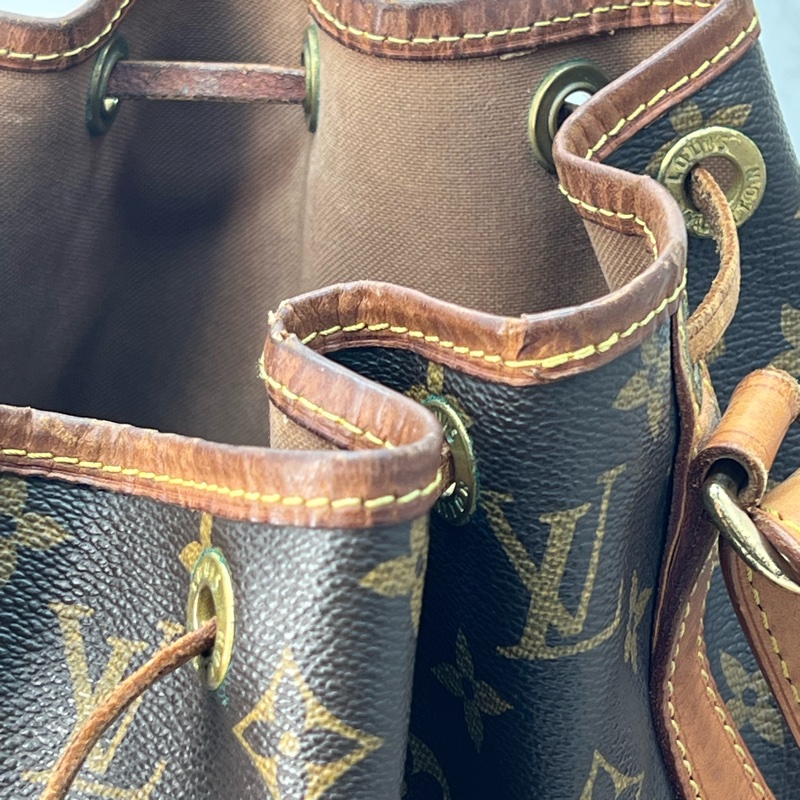 💗香緹國際精品💗 LV 綁帶水桶包 經典老花 中古包-8