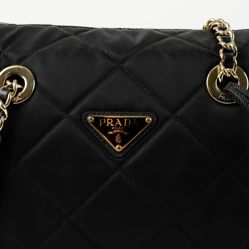 【包稅】PRADA 1BG551 1995年復刻版鏈條手提單肩包-1