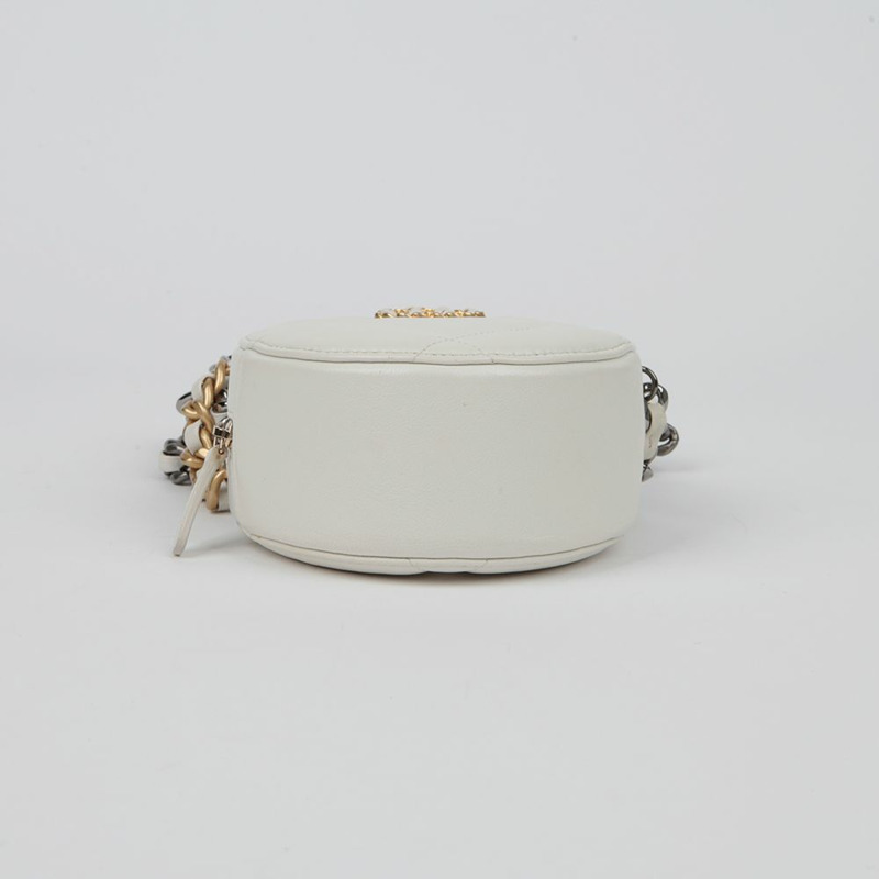 CHANEL AP0945 19 圓形迷你鏈條單肩斜背包-6