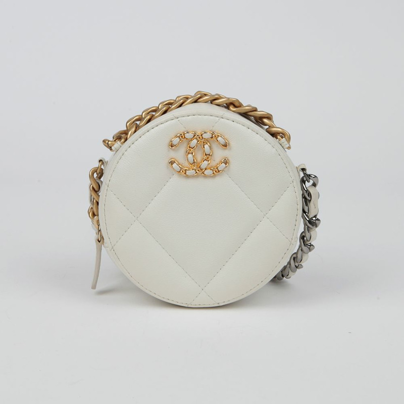 【包稅】CHANEL AP0945 19吋圓形迷你鏈條單肩斜背包-1