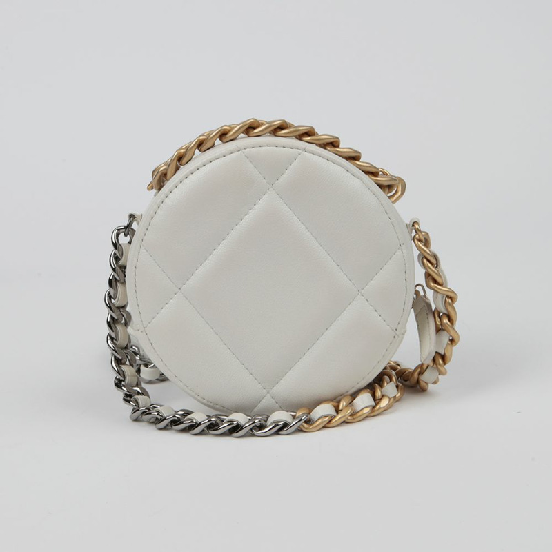【包稅】CHANEL AP0945 19吋圓形迷你鏈條單肩斜背包-3