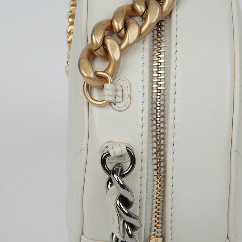 【包稅】CHANEL AP0945 19吋圓形迷你鏈條單肩斜背包-5