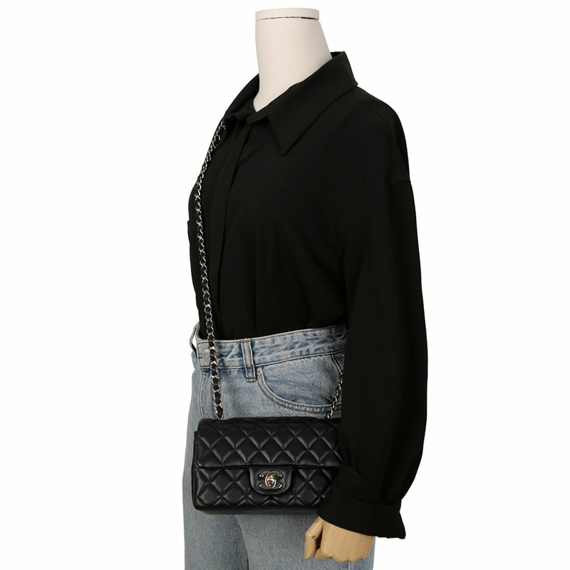 CHANEL 經典新款迷你肩斜背包 A69900-9