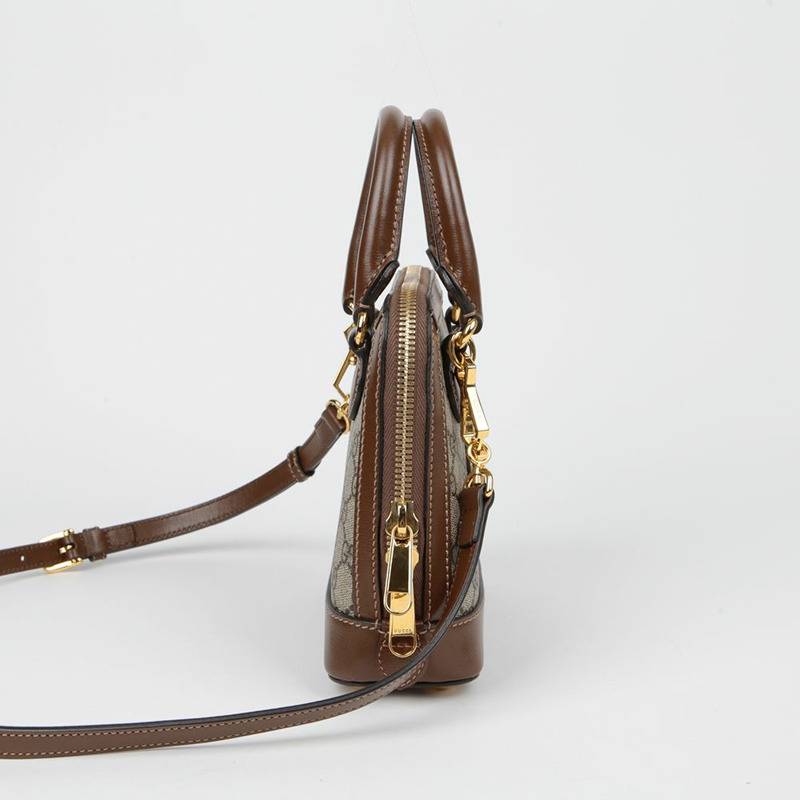 GUCCI Horsebit 1955 迷你頂部提把托特單肩包 640716-5